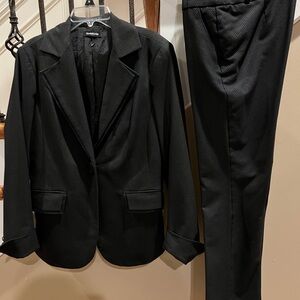 Bebe Black women pant Suit Set